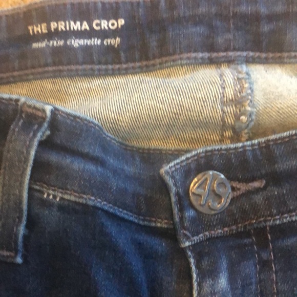 AG 28r The Prima Crop mid-rise cigarette crop jeans - Picture 5 of 7